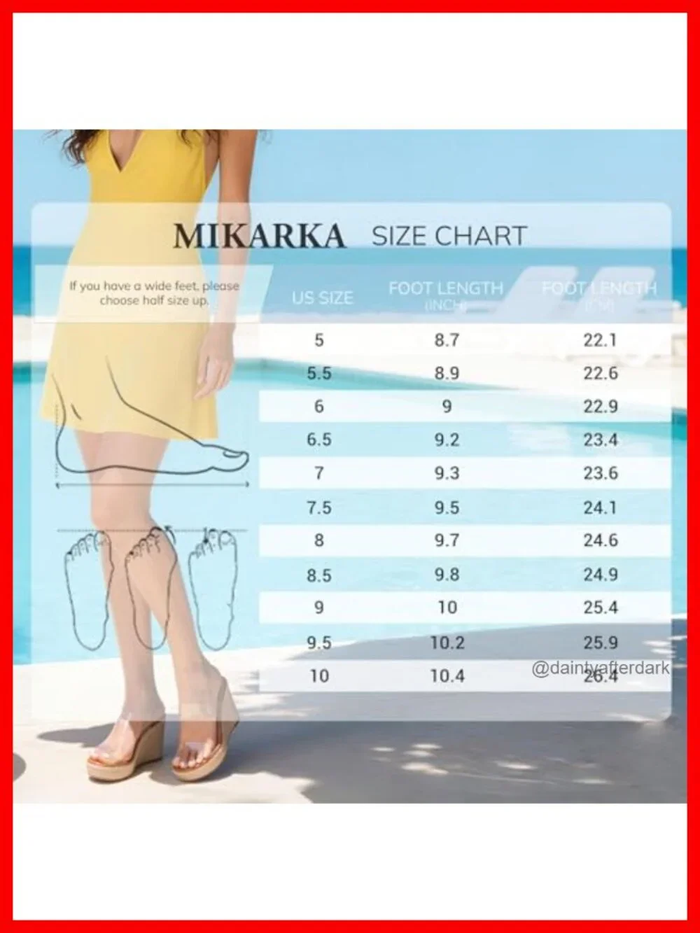 Clear TPU Wedge Sandals for Women, 4 Inch Platform Espadrilles, Slip On Ankle